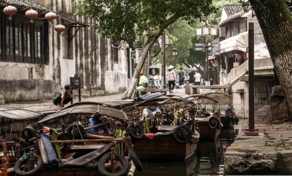 Cidades Perto de Xangai - Tongli - Imagem de fransteddy por Pixabay