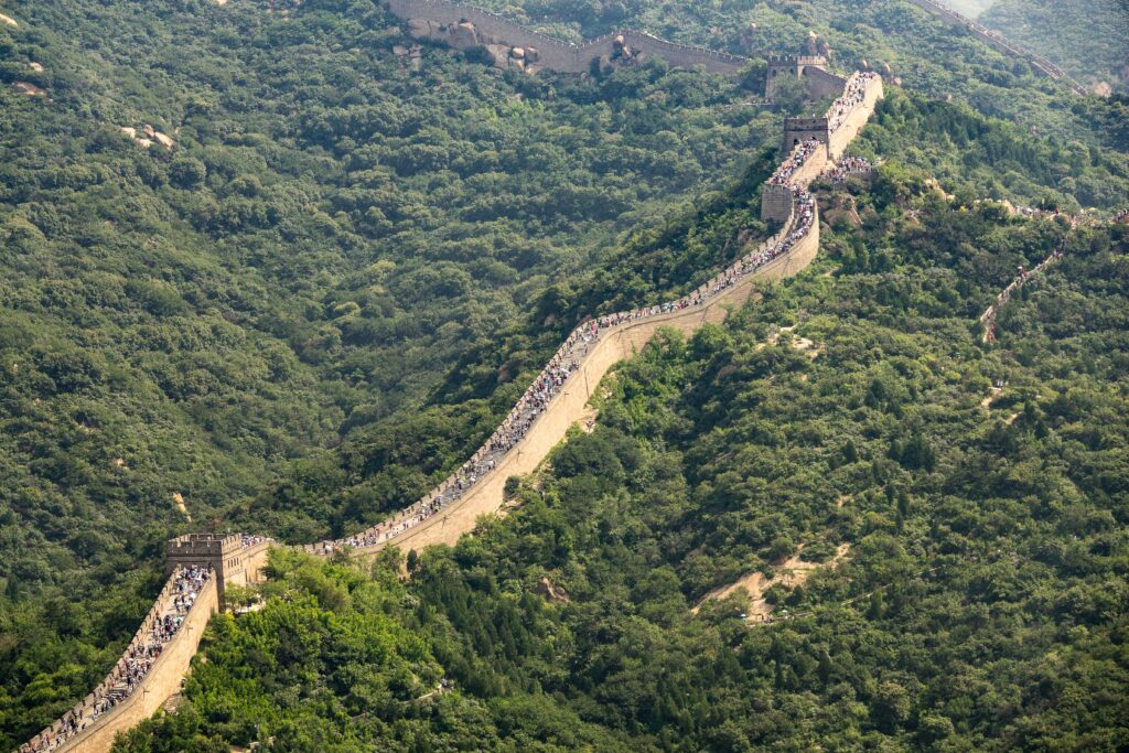 A Grande Muralha da China - Pequim - Mike van Schoonderwalt no Pexels